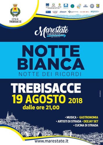 Trebisacce: stasera la XII edizione della Notte Bianca "Notte dei Ricordi"