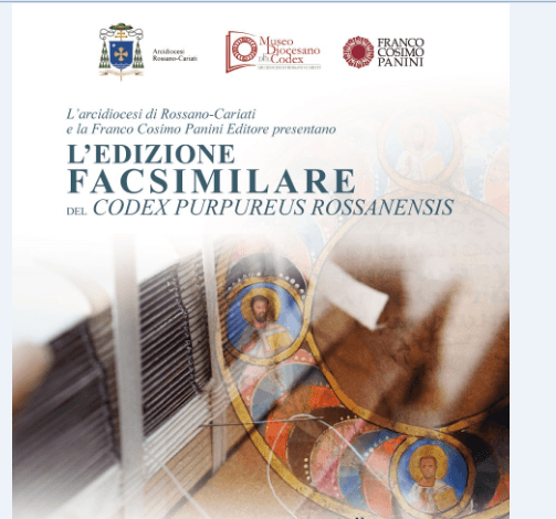 Franco Cosimo PANINI Editore realizza 5 copie in facsimile del Codex Purpureus Rossanensis. Martedì 11 la presentazione