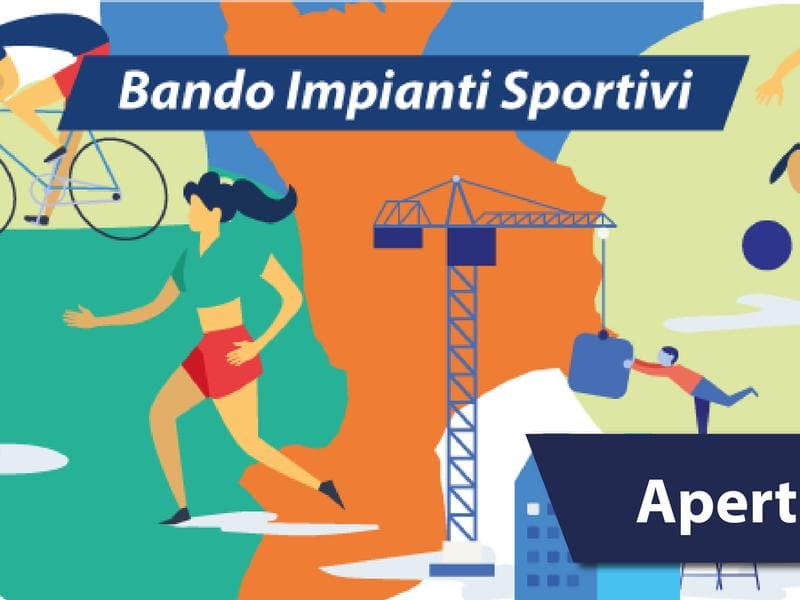 Bando impianti sportivi, apertura della piattaforma
