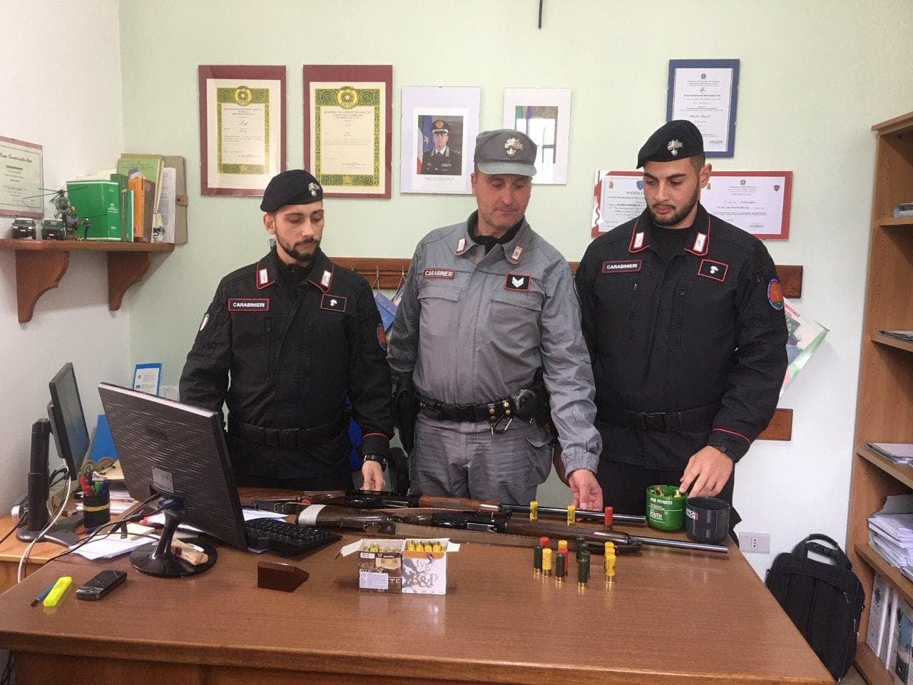 Longobucco, introduzione di armi nel parco della Sila. Due cacciatori denunciati