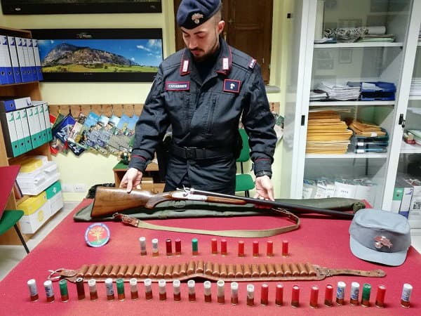 Raggruppamento Carabinieri Parchi, Pollino: caccia al cinghiale con munizioni non consentite. Denunciato un uomo