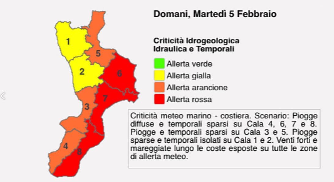 Cariati, chiuse tutte le scuole