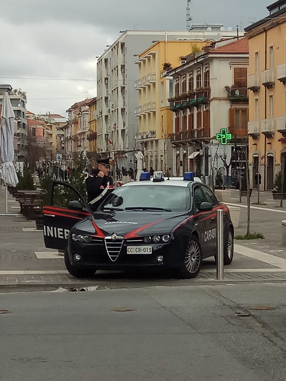 Cosenza: arresto per furto in pieno centro