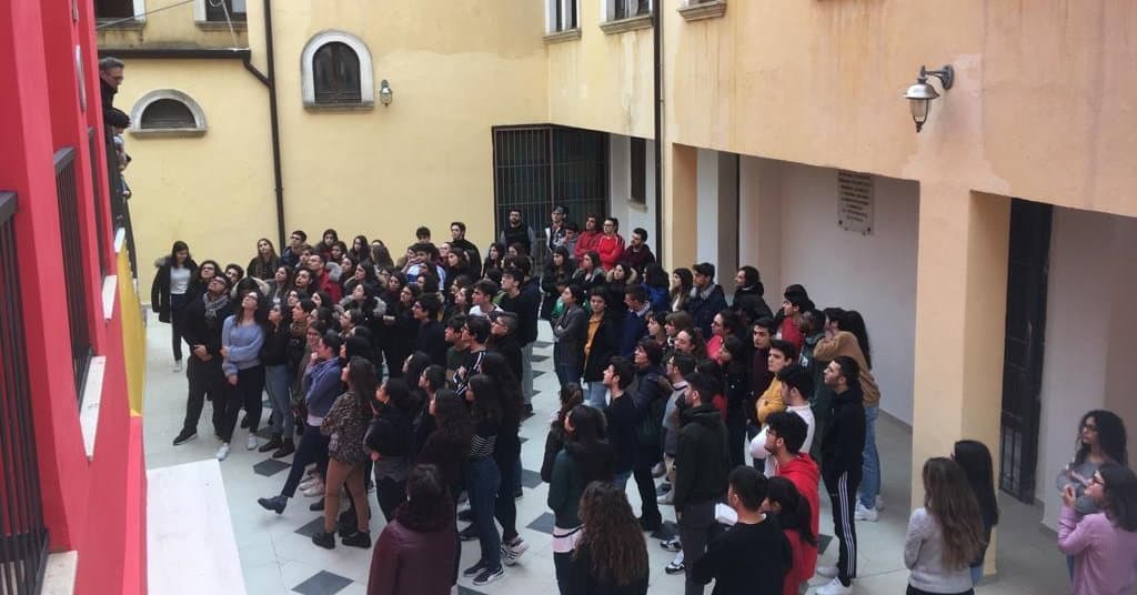 Liceo classico San Nilo, dopo 7 anni torna fruibile la palestra
