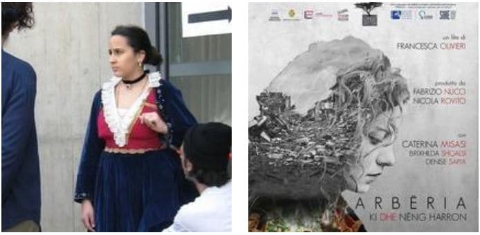Nel film Arbëria anche l'attrice corissanese Denise Sapia. Nelle sale dal 26 marzo