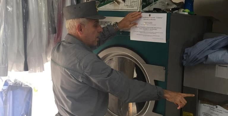 Corigliano Rossano, sequestri e denunce a seguito di controlli sulla verifica degli scarichi delle lavanderie