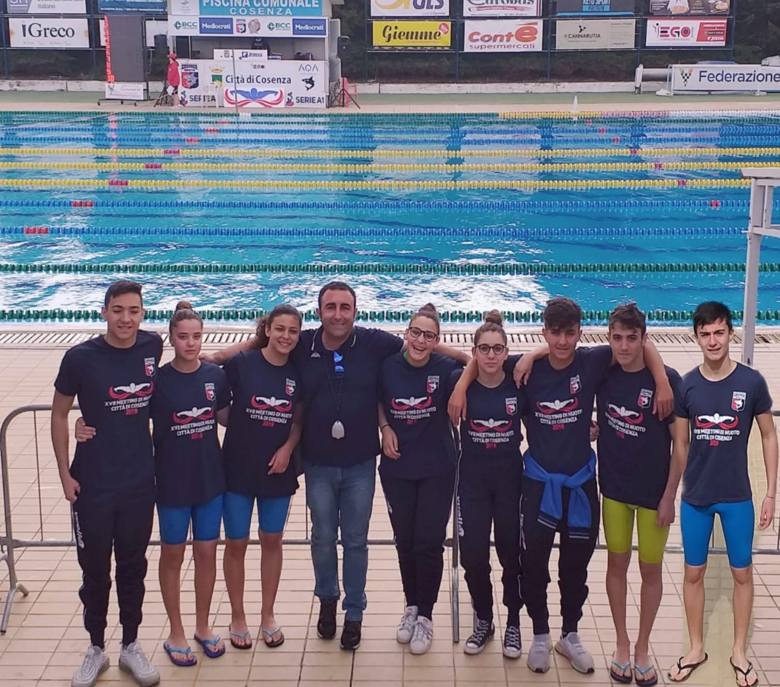 Un anno di crescita per la squadra di nuoto della SSD BSV Polisportiva Villapiana