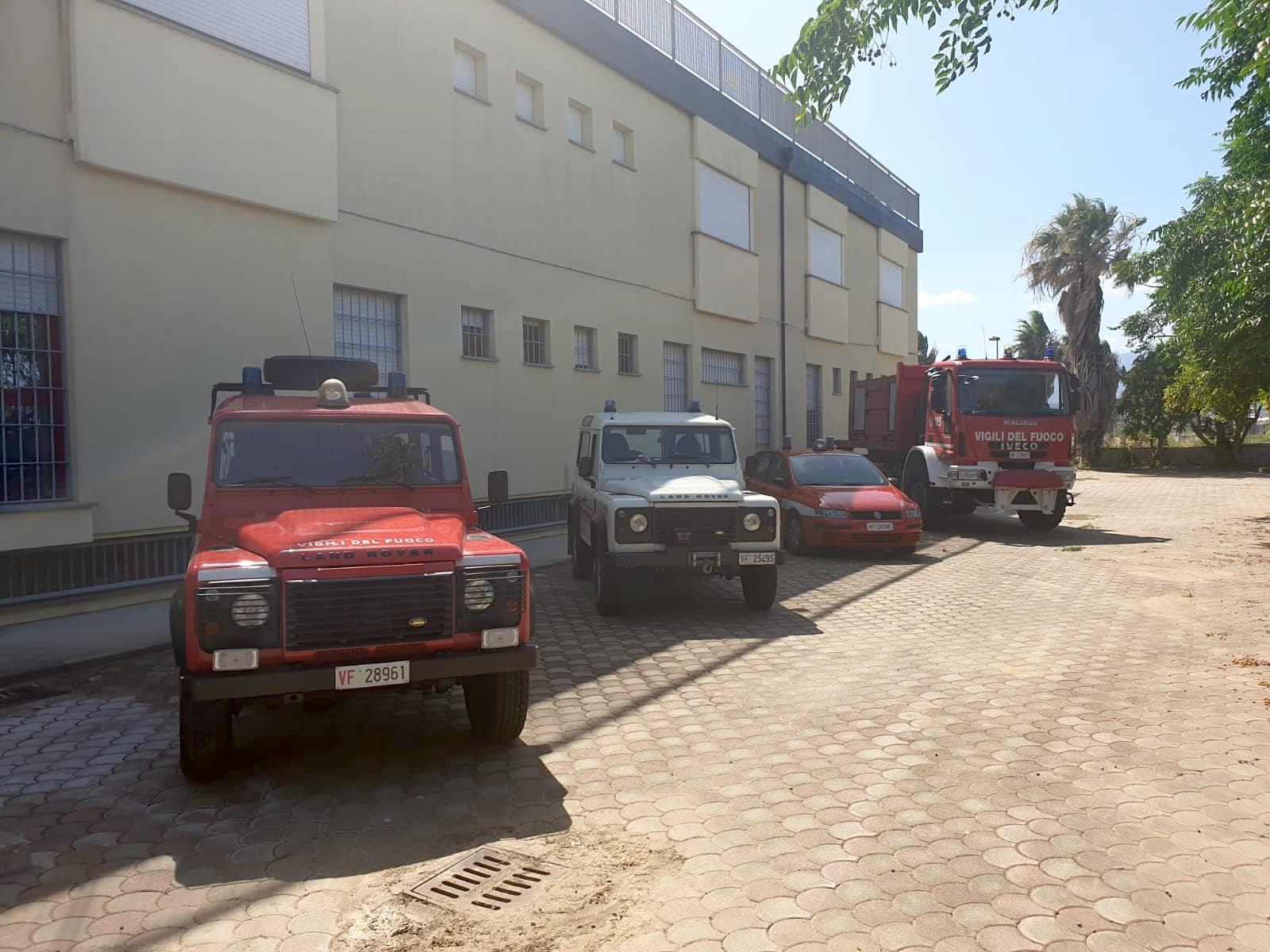 Aperto il distaccamento dei Vigili del Fuoco di Corigliano Rossano a Schiavonea