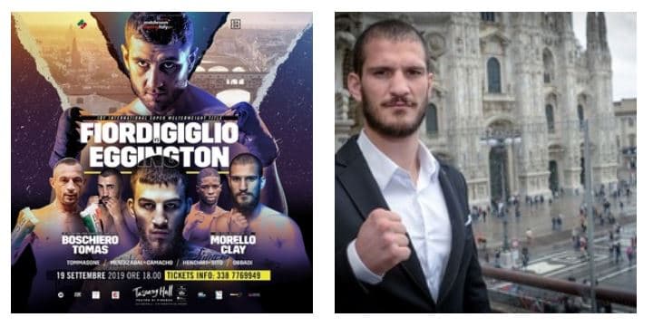 Opi Since 82, il cosentino Dario Morello: "A Firenze mi confermerò campione Global WBO"