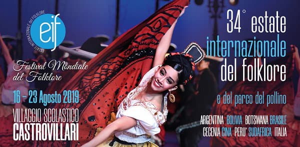 La Cina presente alla 34esima Estate Internazionale del Folklore e del Parco del Pollino dal 16 al 24 agosto a Castrovillari