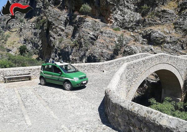 Gole del Raganello: violazione di sigilli, due persone denunciate