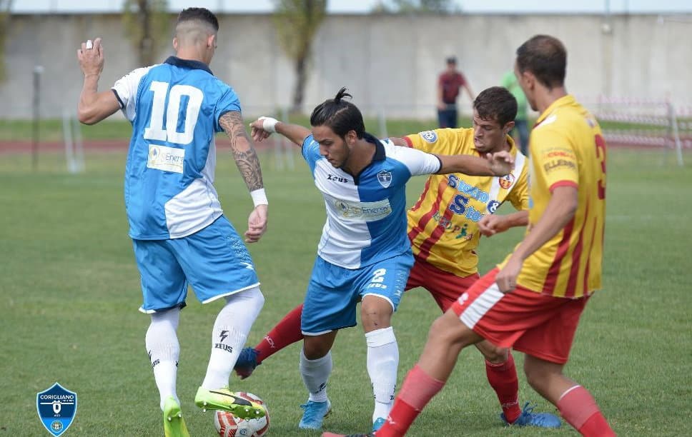Corigliano Calcio tutto cuore, ma ko di misura contro la Cittanovese