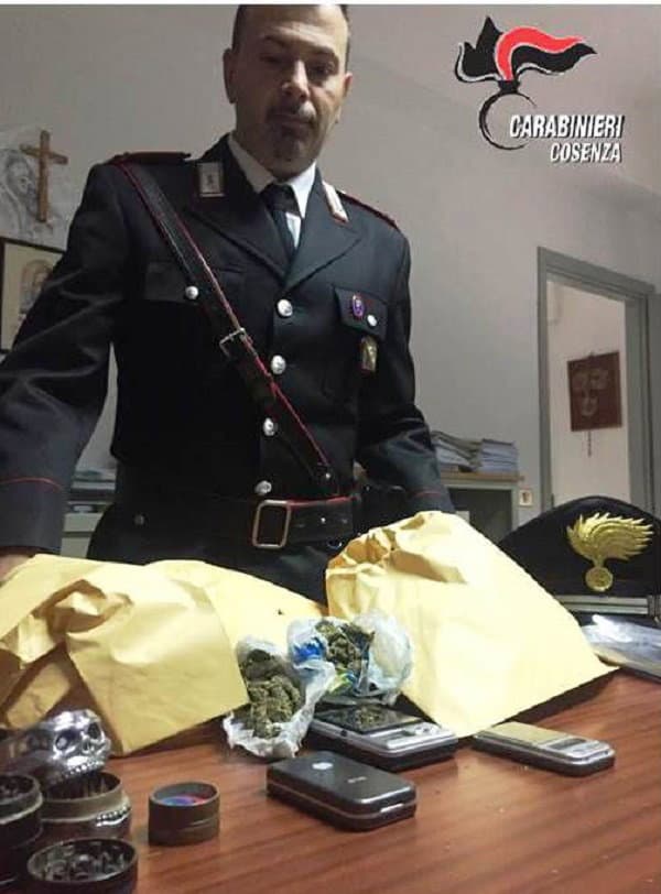 Carabinieri Cosenza,controllo straordinario territorio: 3 arresti e 4 denunce