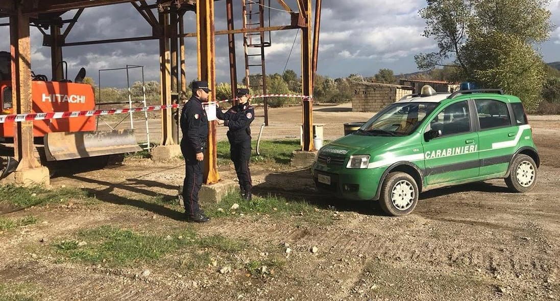Sequestrati due impianti di calcestruzzo su area demaniale