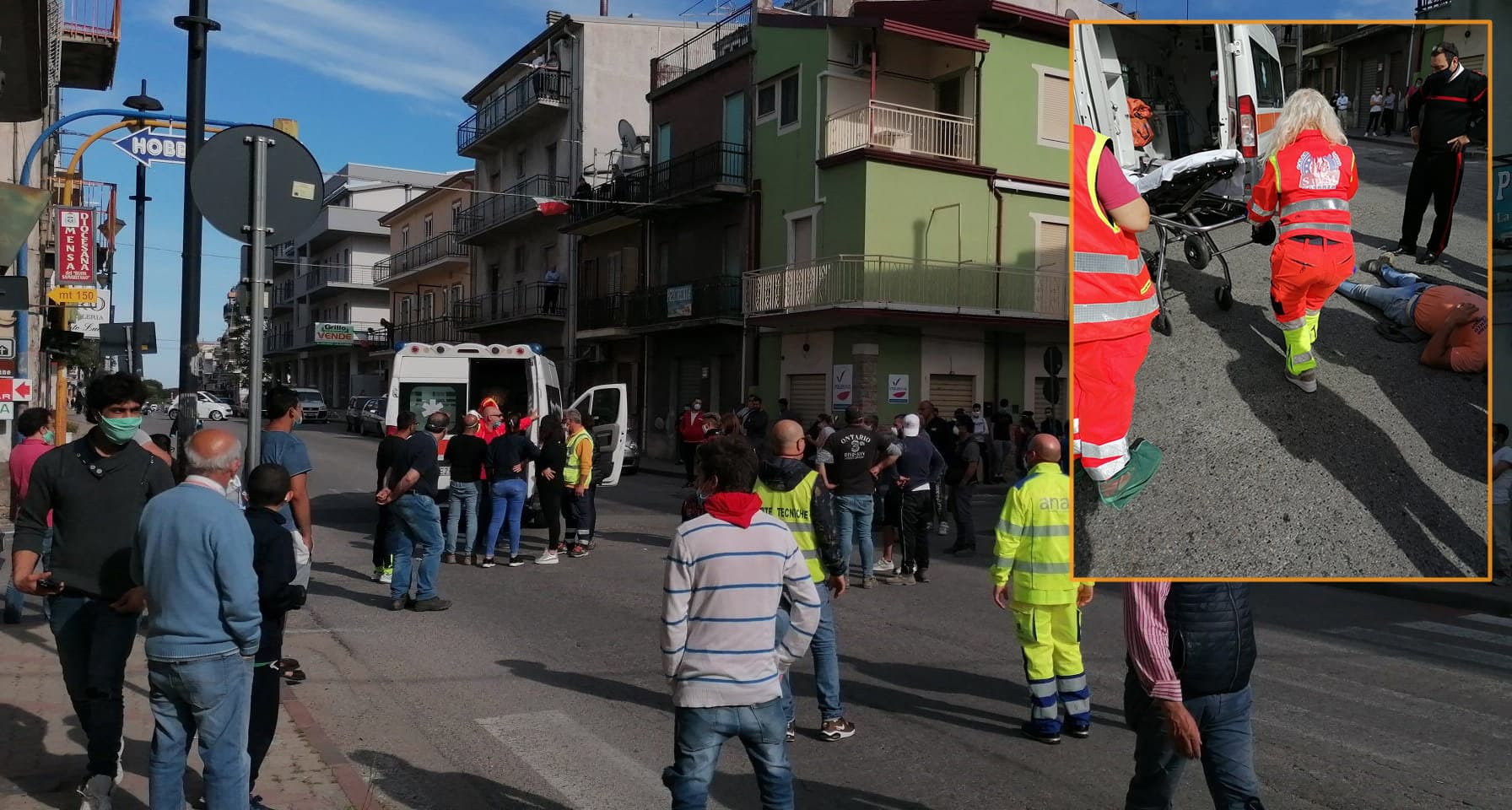 Incidente auto-moto sulla SS106 a Mirto: l'ambulanza arriva dopo 50 minuti
