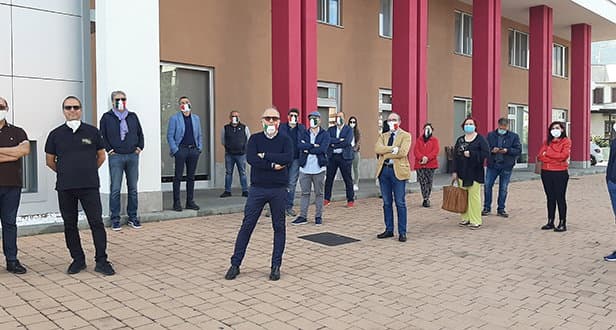 A Castrovillari un flash mob di solidarietà promosso da Fratelli d'Italia