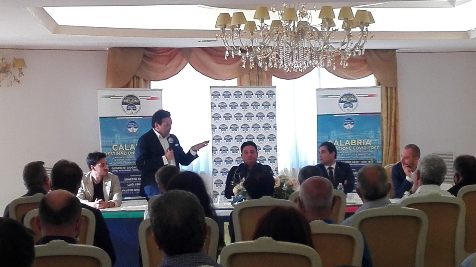 Calabria destinazione Covid Free, a Corigliano Rossano Fratelli d'Italia incontra gli imprenditori