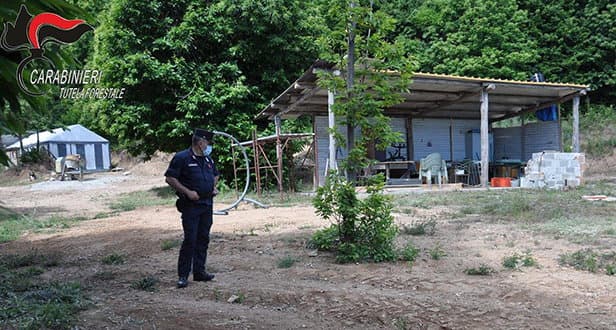 Sequestrato un campo di tiro sportivo senza autorizzazioni