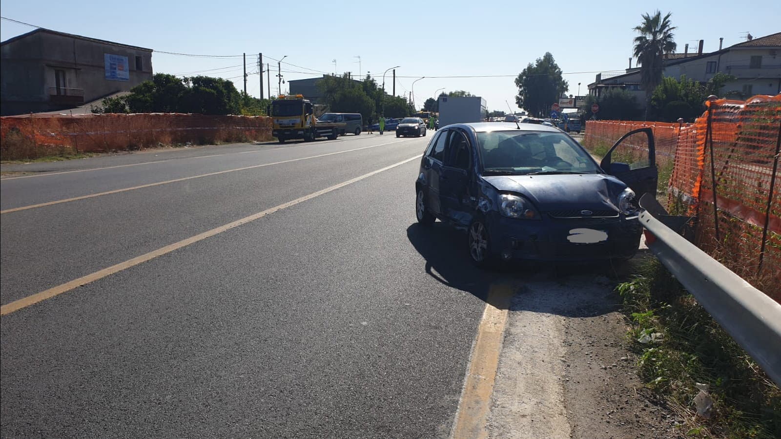 Un altro incidente lungo la statale 106. Sempre nel tratto di Corigliano-Rossano