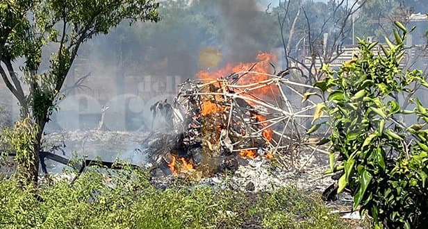 Cassano, aereo turistico si schianta al suolo: due morti - LE IMMAGINI
