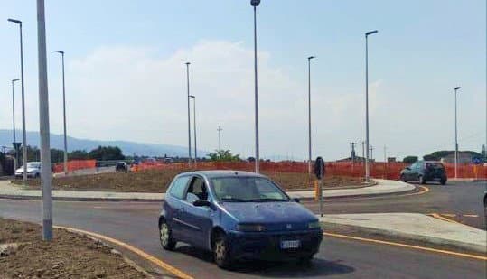 Corigliano Rossano, Anas apre al traffico la rotatoria "Aranceto"