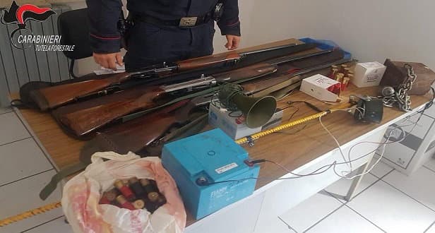 Controlli venatori a Cassano all’Ionio: denunciati tre cacciatori