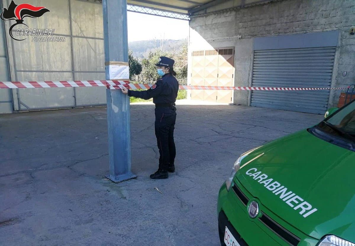 Torano Castello, posta sotto sequestro una struttura per abusivismo edilizio