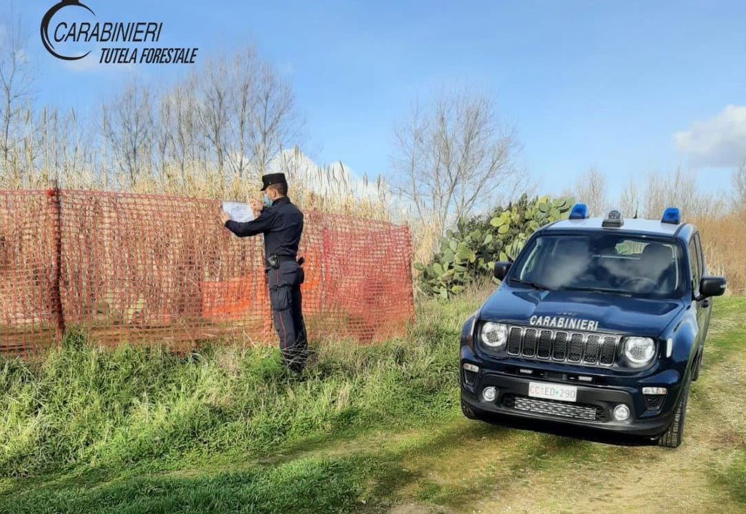 Scarichi fognari, controlli e denunce dei Carabinieri Forestali
