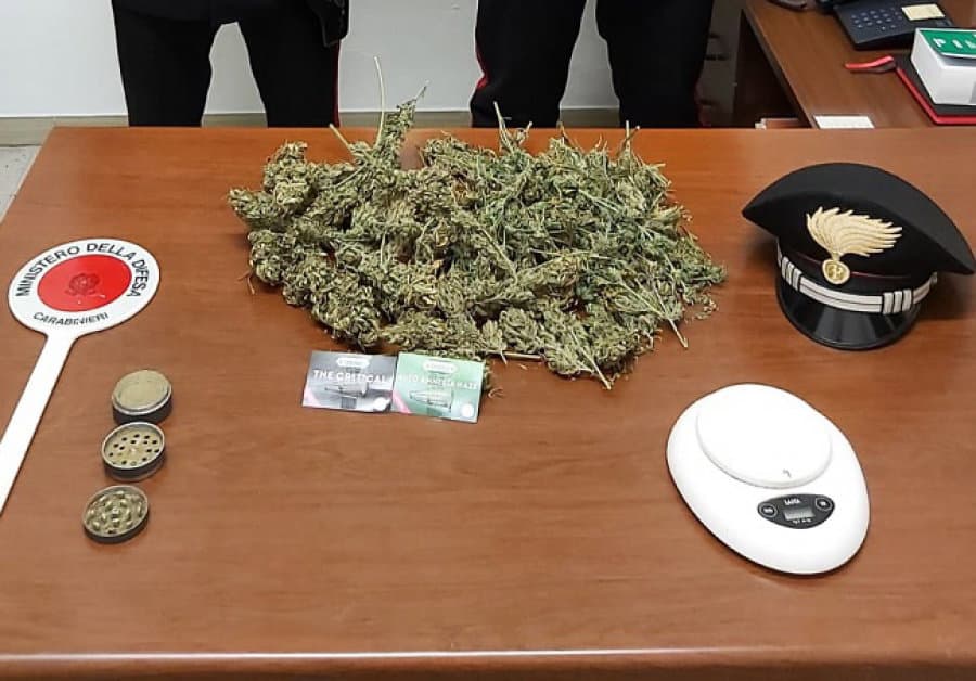 Beccato in casa con 300gr di marijuana, la butta nel water e ostruisce la fogna. Arrestato