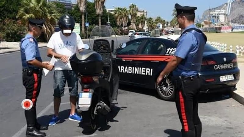 In due mesi fermato per tre volte senza patente: denunciato un giovane pregiudicato