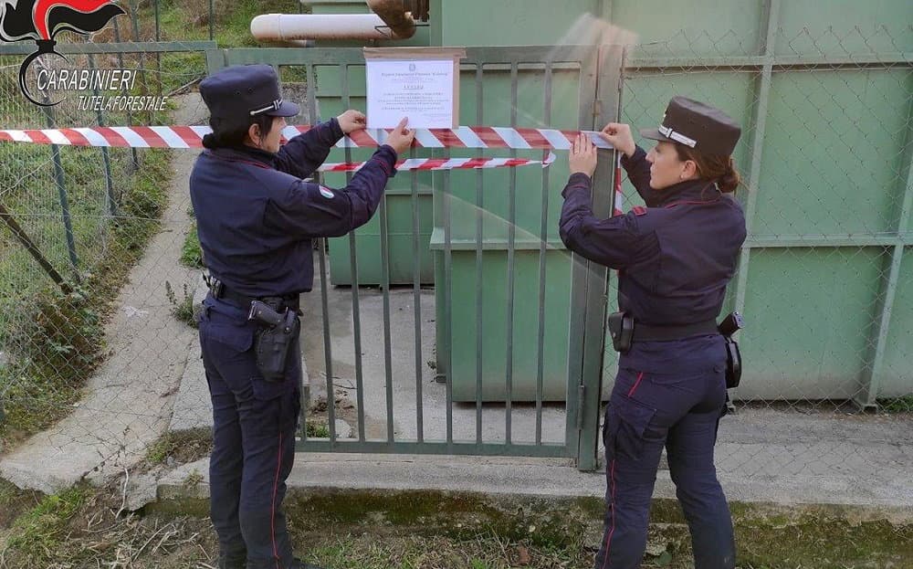 Mongrassano: sigilli ad un impianto di depurazione