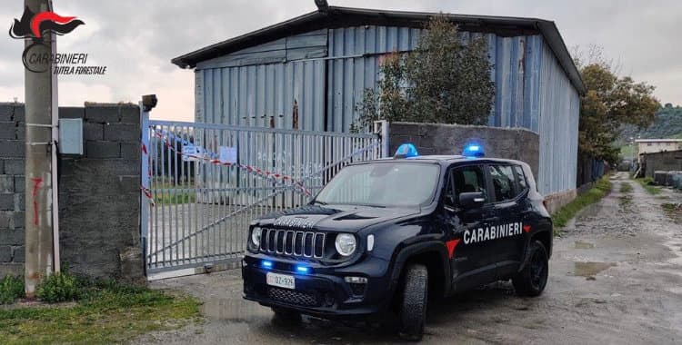 Crosia, occupazione abusiva di area demaniale: intervengono i Carabinieri