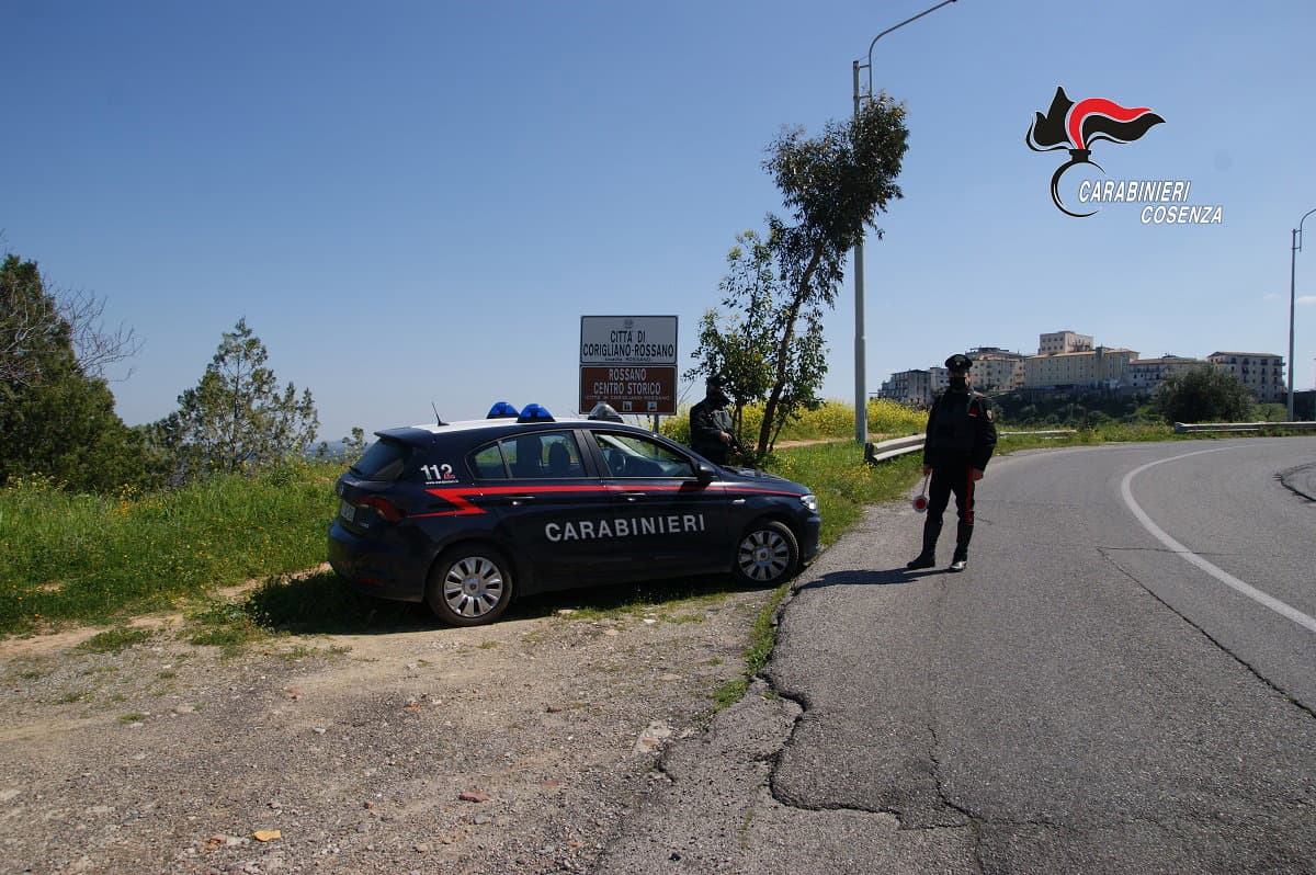 Corigliano-Rossano, arrestato pregiudicato per violazione delle prescrizioni della sorveglianza speciale