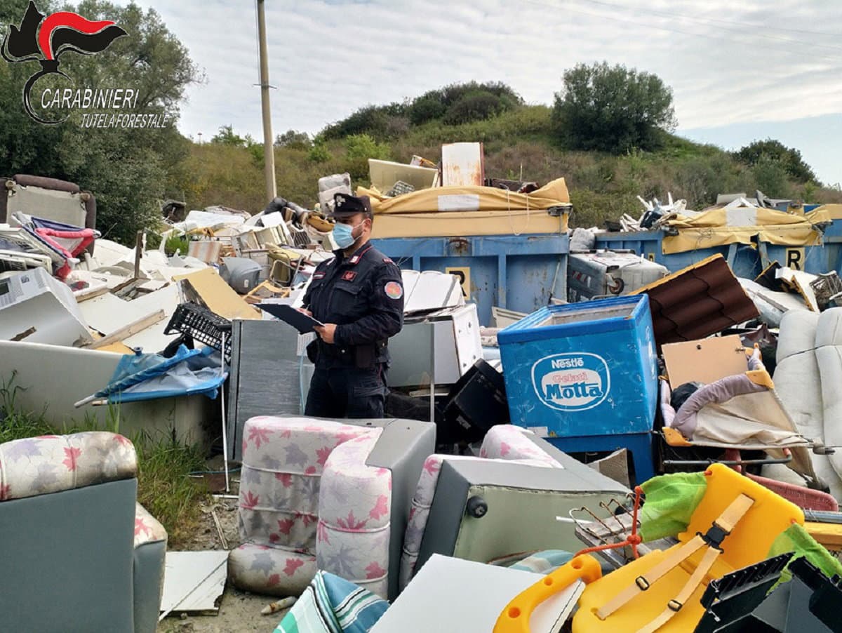 Calopezzati, posto sotto sequestro il Centro Raccolta Rifiuti