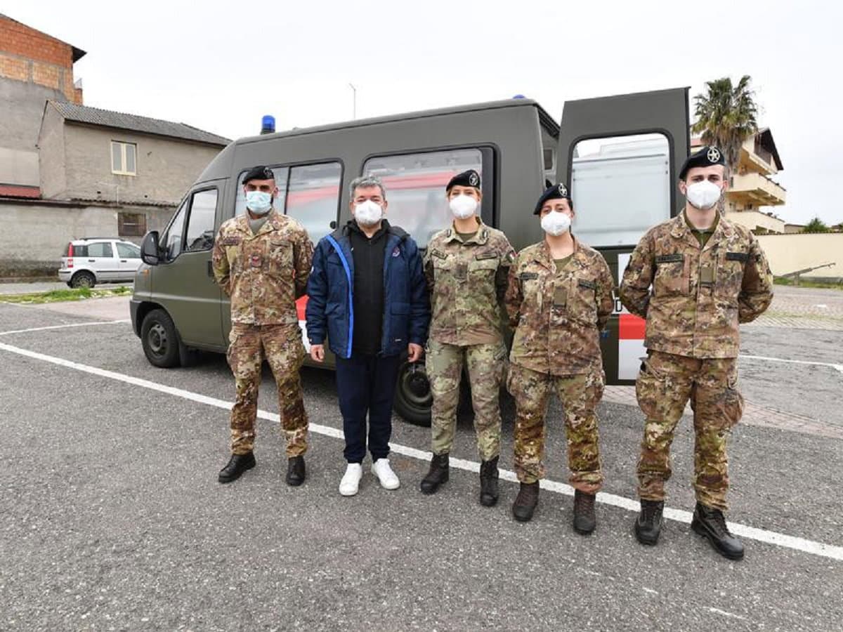 Campagna vaccinale, in Calabria è arrivato l'esercito