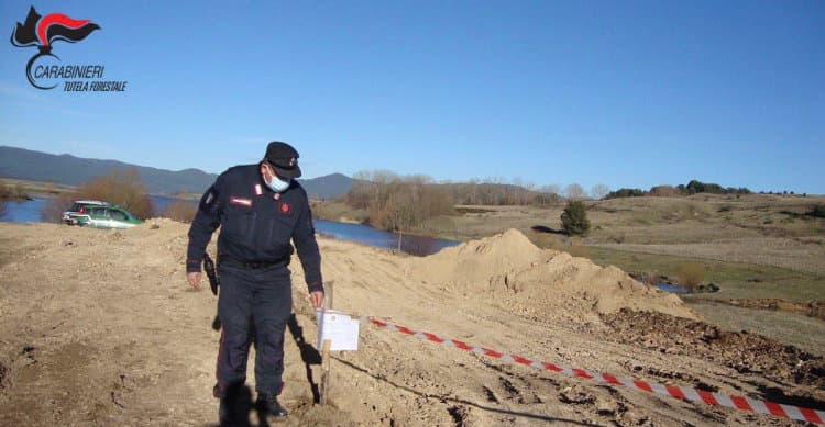 Spezzano Sila: sequestrata area lungo il lago Cecita