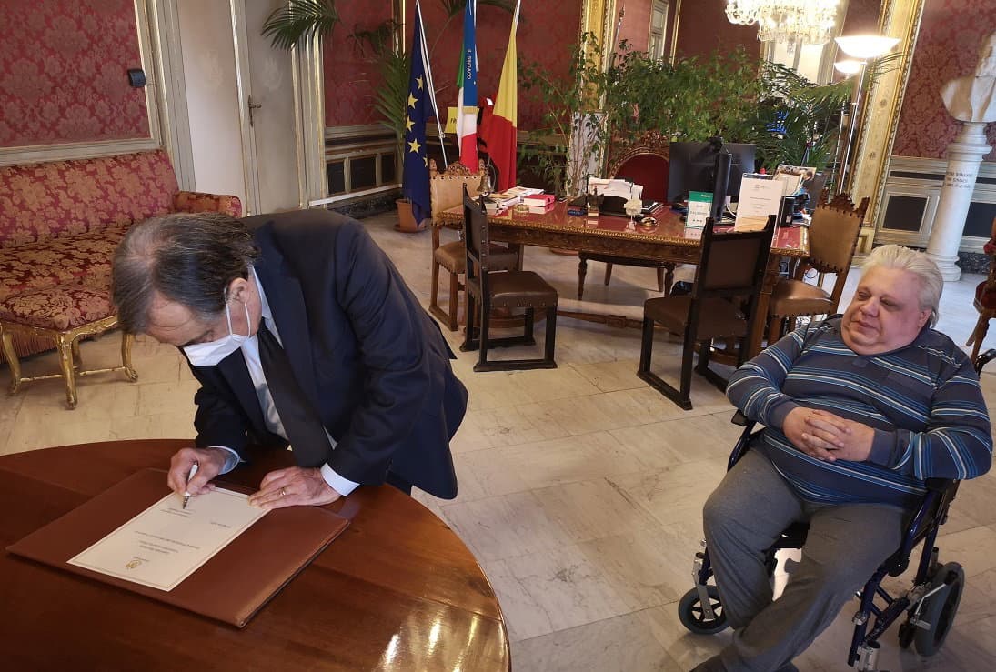 Da Corigliano a Palermo, un'onorificenza speciale per Gabriele Montera