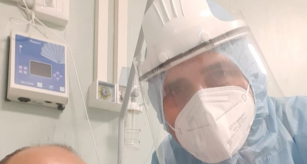 Michele, l’infermiere rossanese che ha scelto di essere in prima linea per combattere il covid