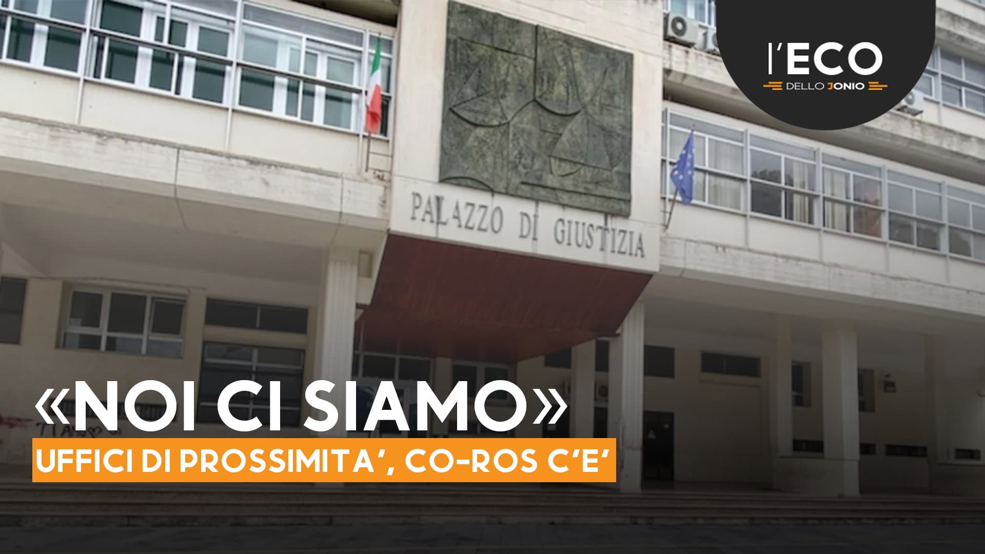Giustizia, Corigliano-Rossano si candida ad ospitare un "Ufficio di prossimità"