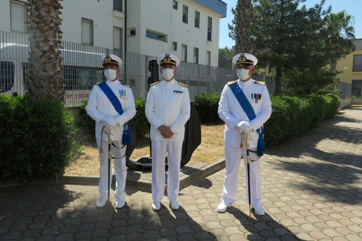 Gli auguri dell'Amministrazione comunale di Co-Ro al nuovo comandante della Capitaneria di porto