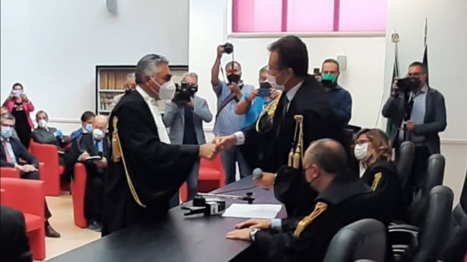 Castrovillari: si è ufficialmente insediato Massimo Lento, il presidente del Tribunale