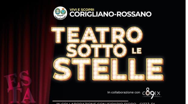 Corigliano-Rossano: riparte la rassegna estiva "Teatro sotto le stelle"