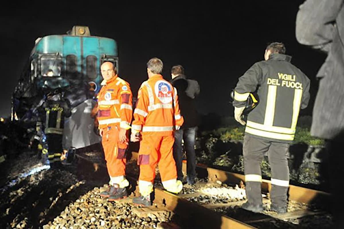 Strage di Rossano, 14 persone rinviate a giudizio per disastro ferroviario