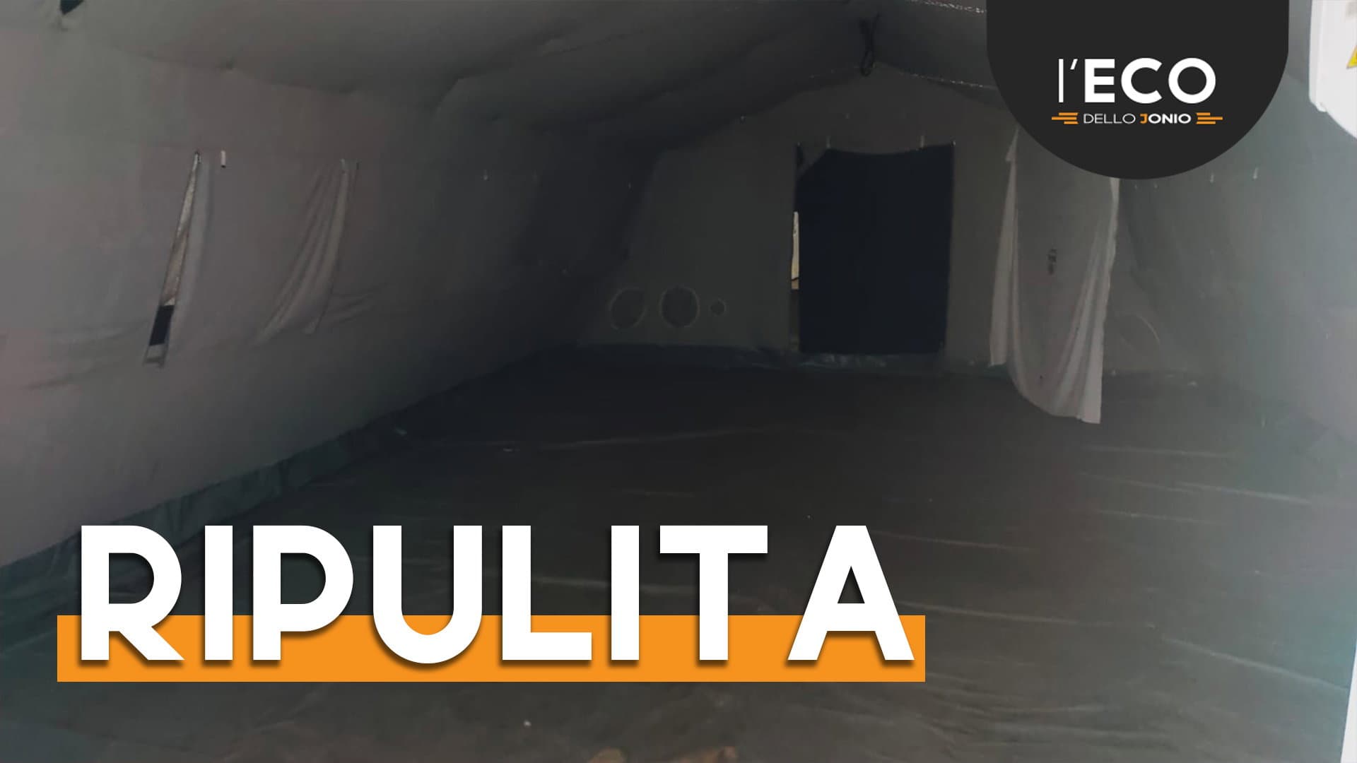 La "tempestività" degli accidiosi: ripulite nottetempo le tende del "Giannettasio"