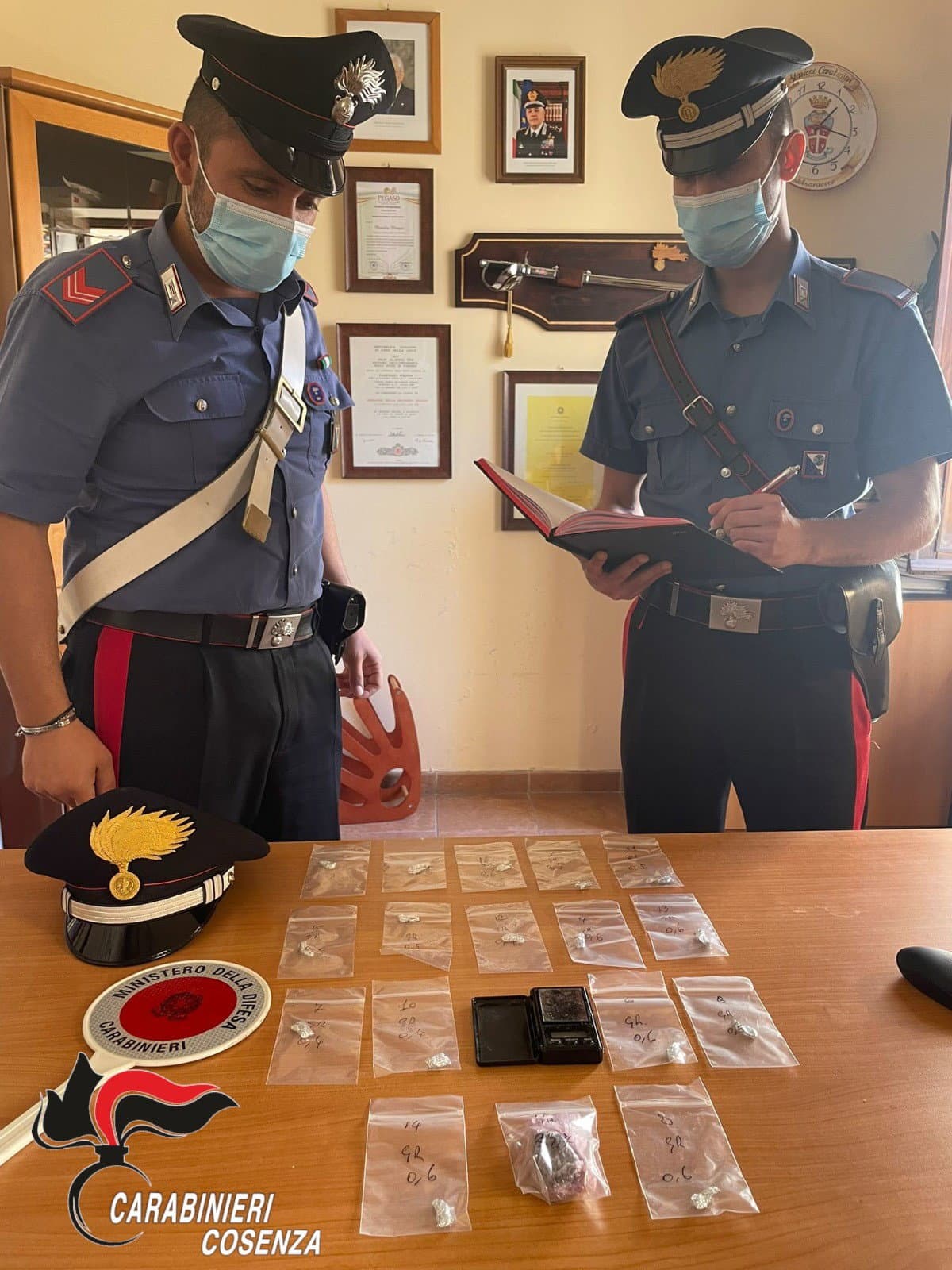 Trovato con 40 gr di hashish, arrestato insospettabile spacciatore