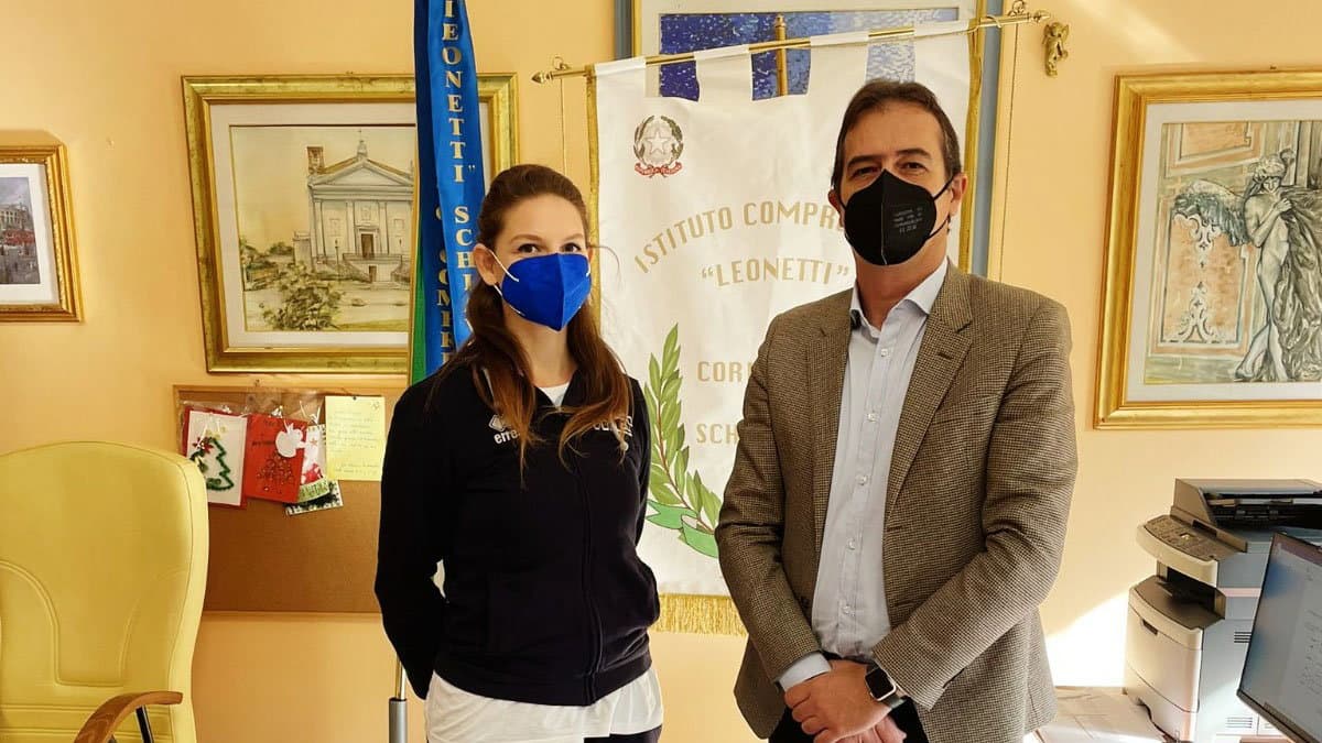 "È tempo di volley" il progetto della Corigliano Volley in collaborazione con l'Istituto Leonetti