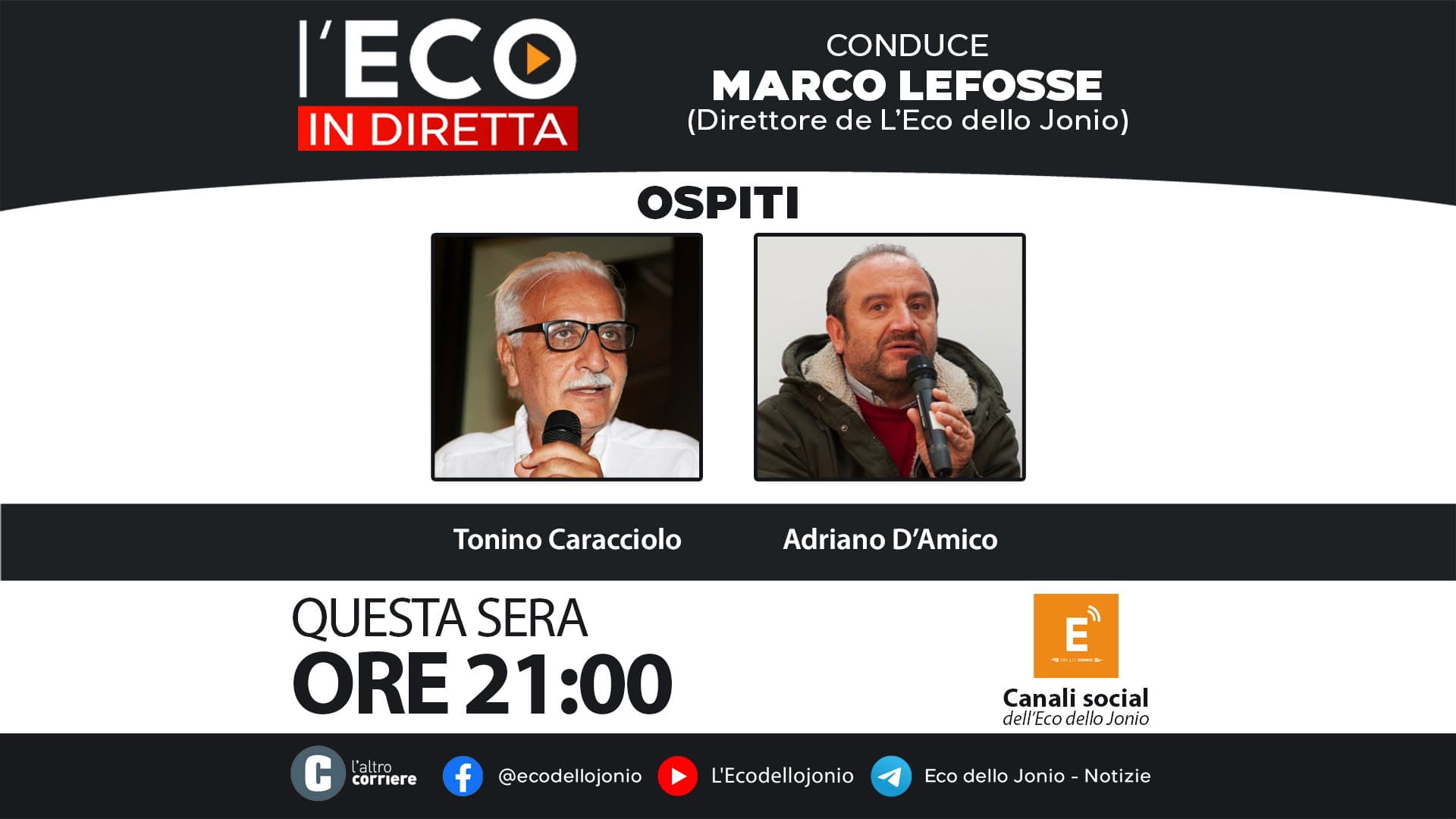 L'incompiuto calabrese stasera a L'Eco in Diretta: opere in sospeso e soldi pubblici spesi