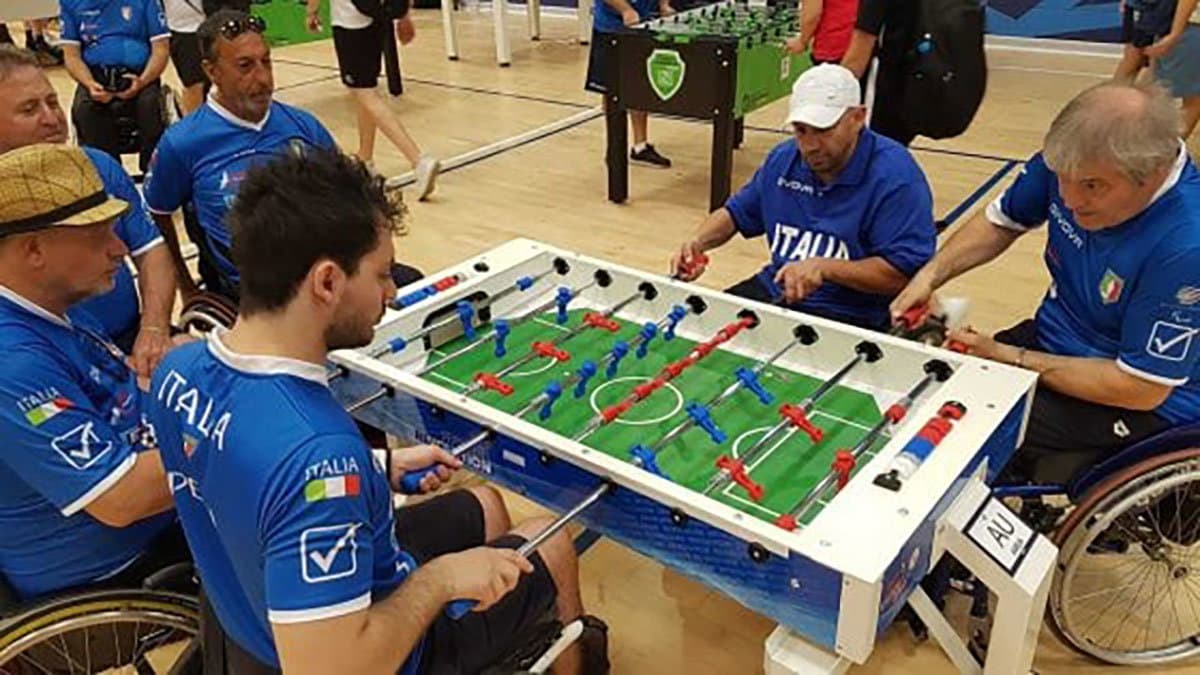 A Policoro i Campionati Italiani di Calcio Balilla Paralimpico