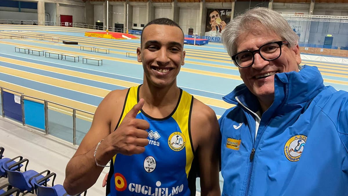 Ahmed Semmah della CorriCastrovillari conquista il primo posto al Meeting Nazionale Indoor di Ancona