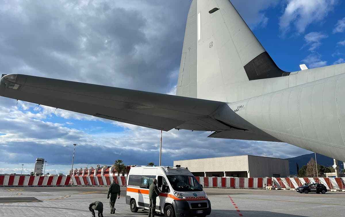 Lamezia Terme-Ciampino per salvare una bimba di due anni positiva al Covid